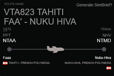 Tahiti-Nuku Hiva