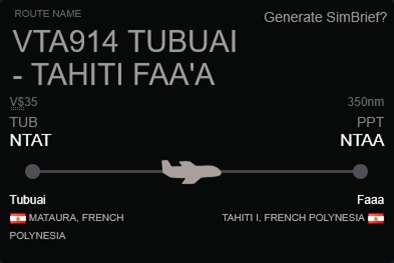 Tubuai-Tahiti